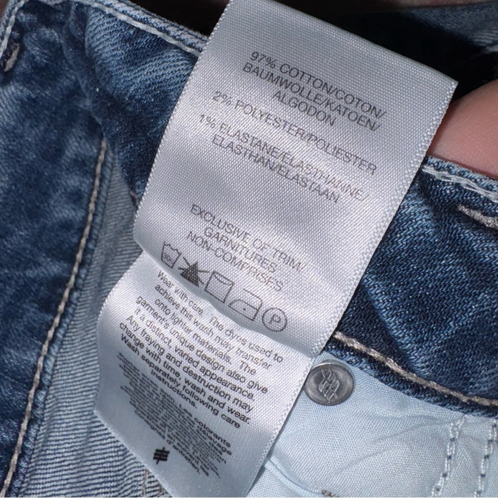 Silver Jeans Distressed Mid-Rise Boyfriend Blue Jeans Women’s 30W 29L - Picture 9 of 15
